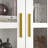 Display Cabinet With Tempered Glass Door And 2 Drawers-976228542