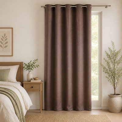 Panama 100% Cotton Room Darkening Curtain