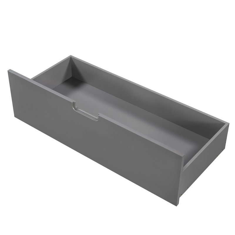 Rashann Daybed with Drawers, Full / Double, Gray