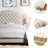 Upholstered Tufted Upholstered Bed with Adjustable Height Headboard-482559226-482472539