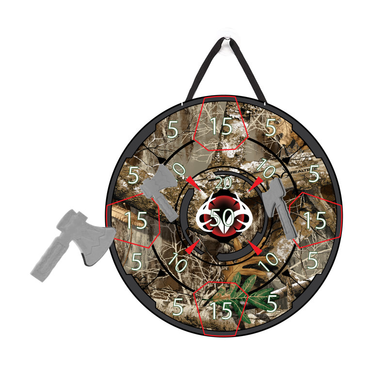 Jeu de lancer de hache en mousse Waloo Sports Realtree
