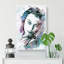 Vivian Leigh in Abstract - Wrapped Canvas-55302152