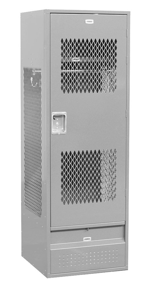 2 Tier 1 Wide Gym Locker Salsbury Industries 