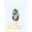 «Top Knot Sailor Stripes I» par Jennifer Paxton Parker - peinture encadrée-1042599433-948834829