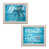 Cadre blanc vieilli