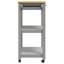 Kitchen Trolley MONZA 84X40x90 Cm Solid Wood Pine-89913817