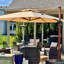 Parasol en porte-à-faux carré en bois 132 po ChemIn, beige-1536795997