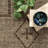 Handmade Flatweave Brown Area Rug-1396620347