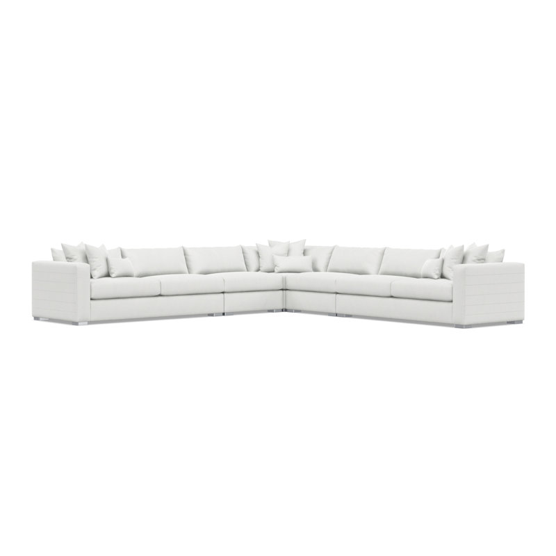 Bernhardt Helena 5-Piece Fabric Sectional