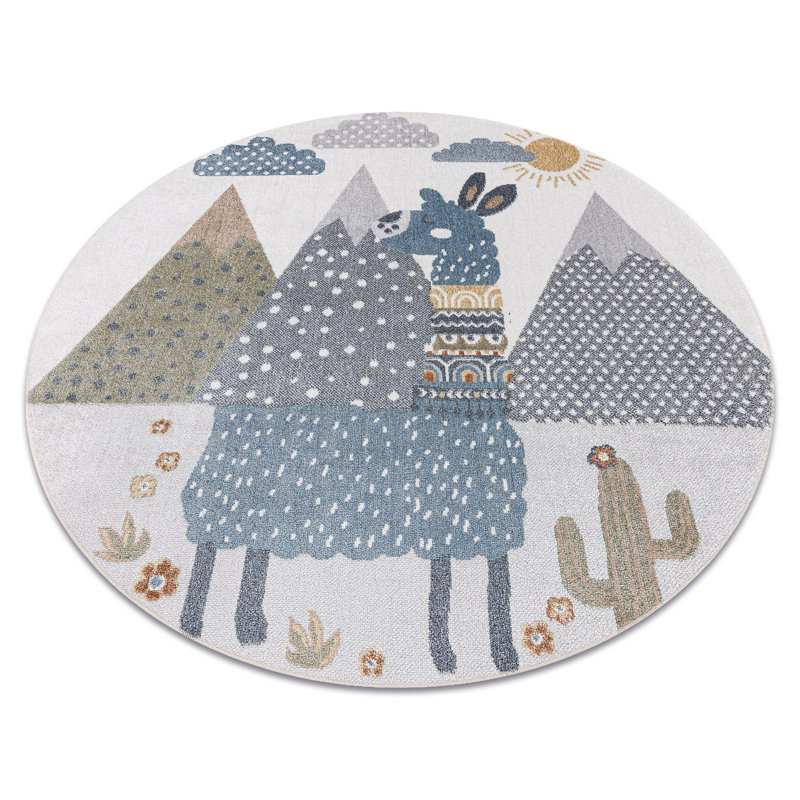Concetta Area Rug, Round 120cm