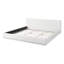 Soft and comfortable upholstered bed frame-118010484