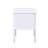 Emmett 2 Drawer Nightstand - White-924920475