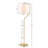 Angular Arched Metal Floor Lamp
