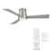 Hug 3 - Blade Smart Ceiling Fan with Remote Control and LED Light Kit Included