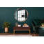 Huldar Glass Flat Wall Mirror
