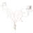Adjustable Wreath Hanger for Door - Ivy (White)