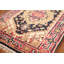 Tapis indien foncé foncé Medallion