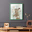 «Rabbit In Dandylions», reproduction encadrée - bois massif-1013067986-1013067984