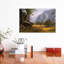 Yosemite Valley by Albert Bierstadt - Painting on Canvas-1092244423-1189719656