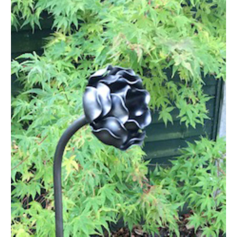 Barkell Metal Plant Support, Silver, 121.9cm H x 0.6cm W