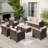 Salem 9-Person Wicker Patio Conversation Set-87292005-87054263