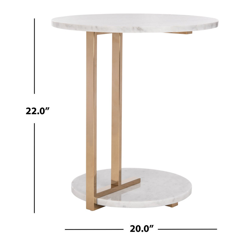 Aphrodite Marble End Table
