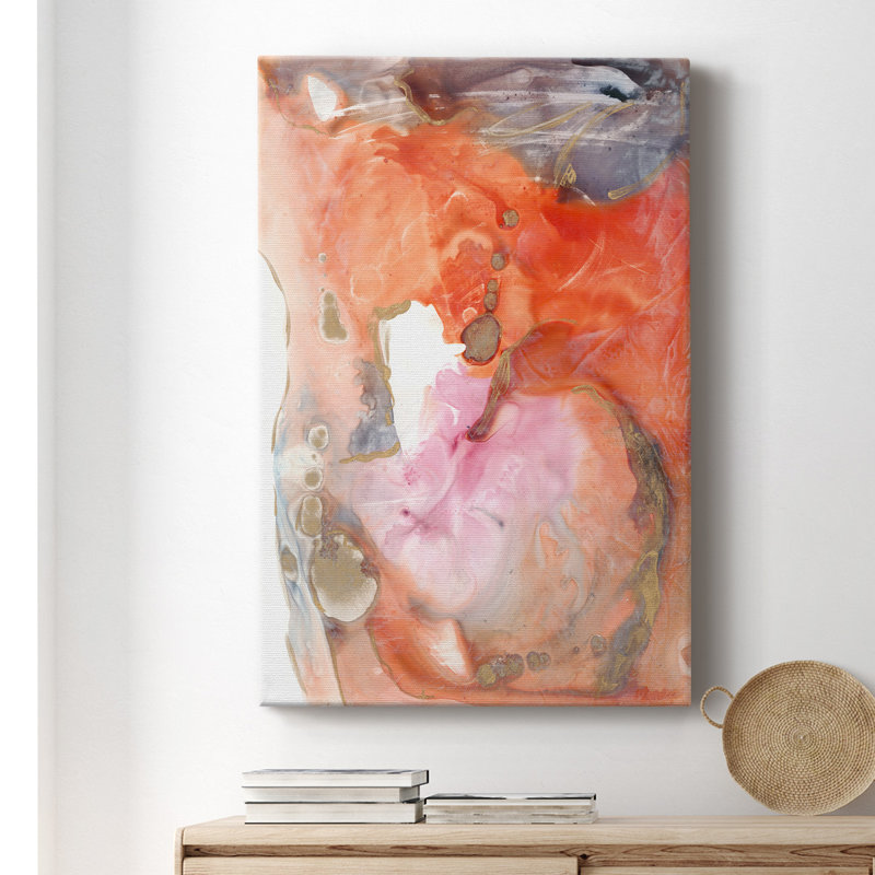 Lighting the Way II - peinture sur toile tendue, H 60 po x l 40 po x P 1 po