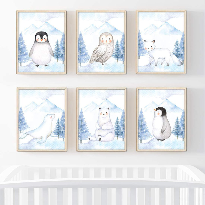 Davlos Animals 6 - Piece Paper Print