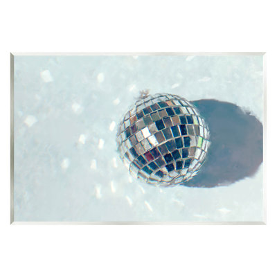 Art sur plaque disco, reflet de lueur de boule, par Ziwei Li