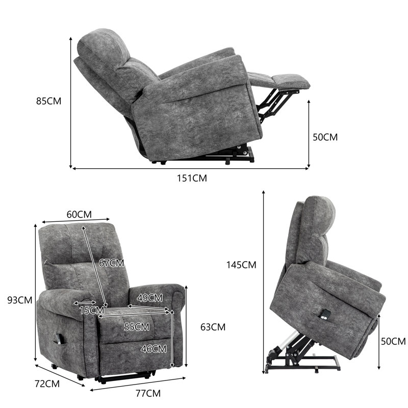 77cm Wide Standard Recliner