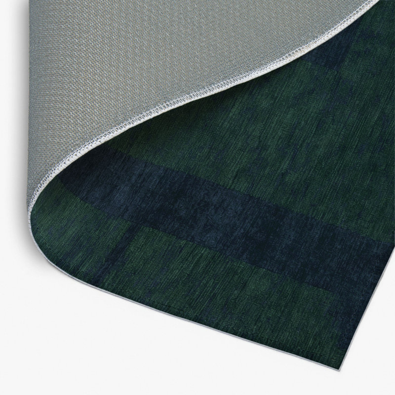 Trellis Blue Indoor and Outdoor Area Rug, Rectangle 2' x 3'