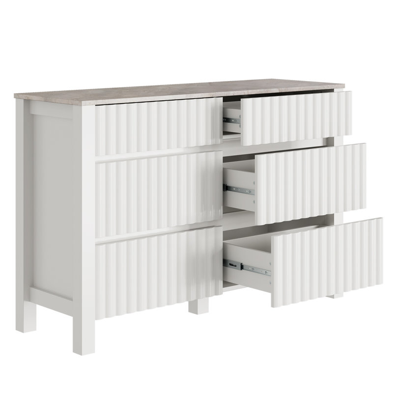 Commode 6 tiroirs Hardyal Kids