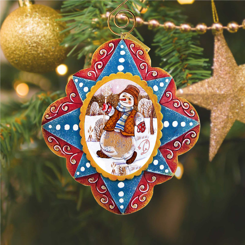 3'' Handmade Holiday Shaped Ornament