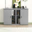  Murphy Bed with Shelves, Cabinets, and USB Ports for Functional Space Management-1544188887