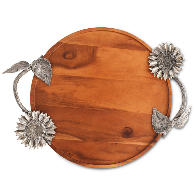 Harvest Solid Wood Tray
