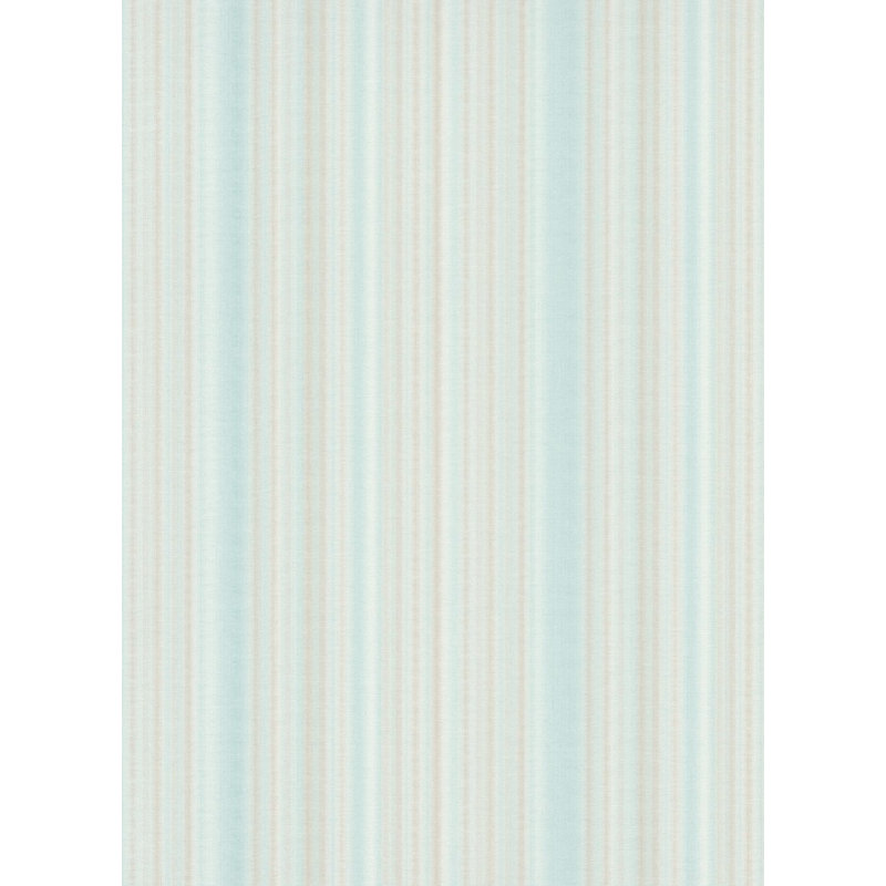 Papier peint géométrique texturé uni Concordings avec rayures, 21 po X 33 pi (56 pi2); 10048-31, Blanc / marron / bleu