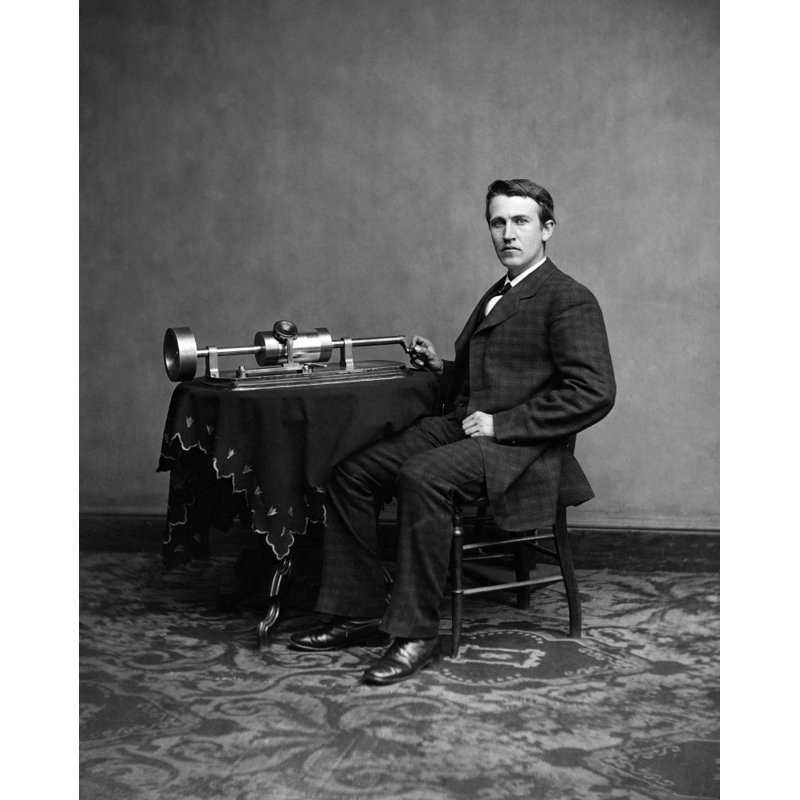 Posterazzi " Thomas Edison "