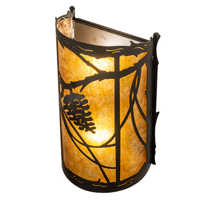 Jalyna Steel Flush Mounted Sconce