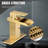 Single-Hole Single-handle Bathroom Faucet with Drain Assembly-97787423