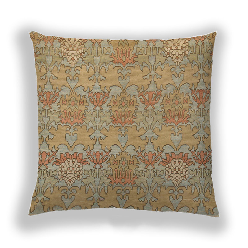 Coussin décoratif abstrait 1017, Microsuède