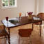 Table de salle à manger rectangulaire brune pour salle à manger / cuisine-685898470