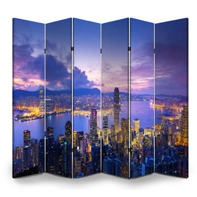 Cloison pliante 6 panneaux à cloison Royal Hong Kong