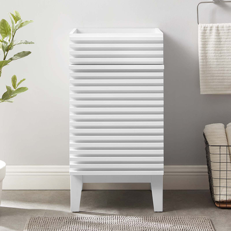 Meuble-lavabo 18 po Modway Render, Blanc