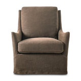 Monette Glider Swivel-Broadway Coffee