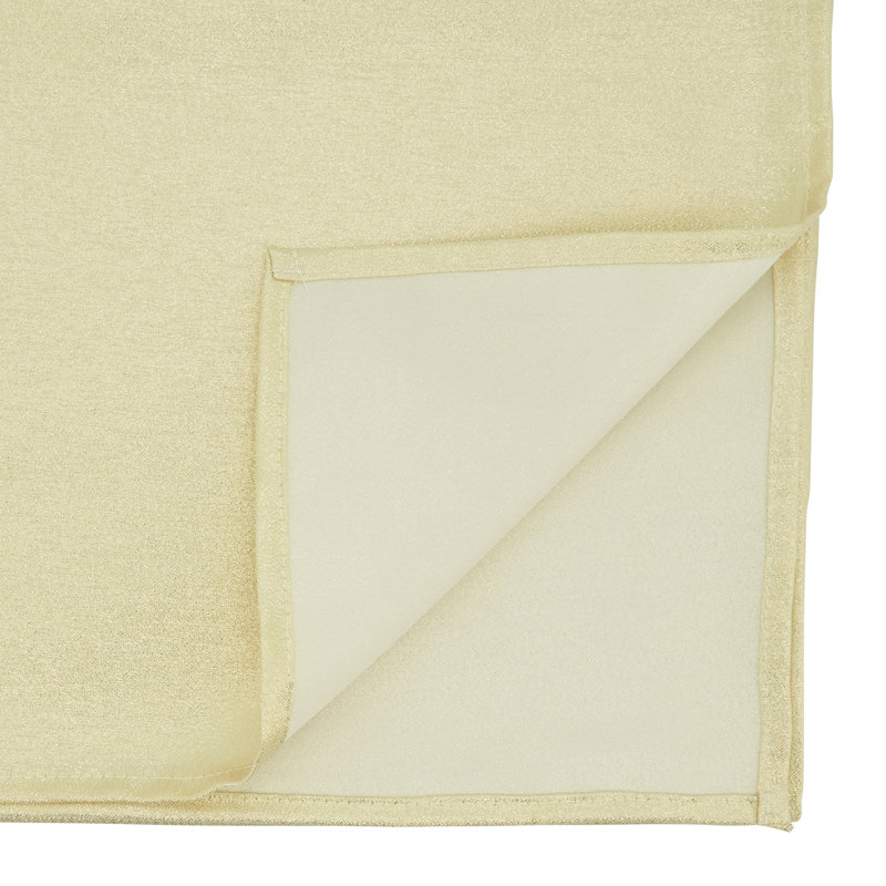 Gold Shimmering Polyester Table Runner 18" x 72"