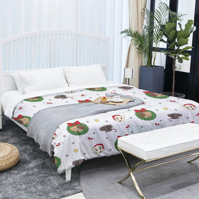 Polyester Baffle Box Stitch Comforter
