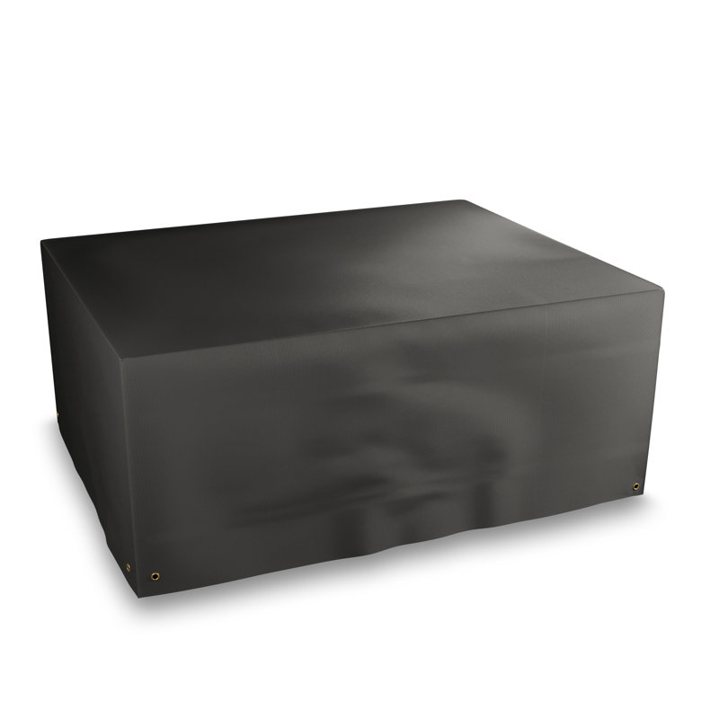 Dakota Outdoor Patio Dining Set Cover, Black