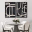 «Mid-Century Spiral Wave», 2 pièces sur toile-99016445-99016447