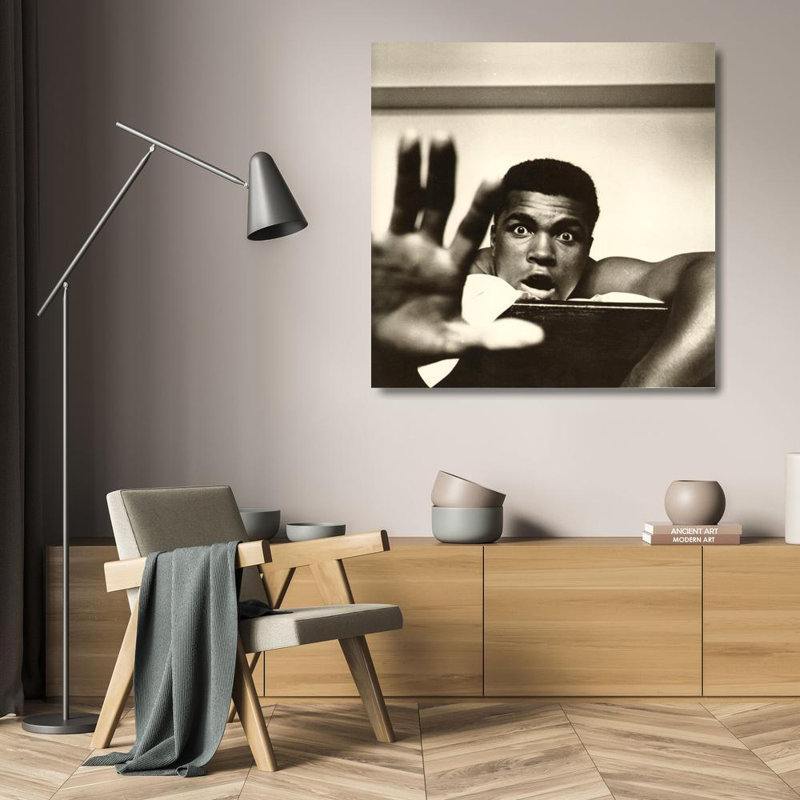 Muhammad Ali The Greatest, 20" H x 20" W