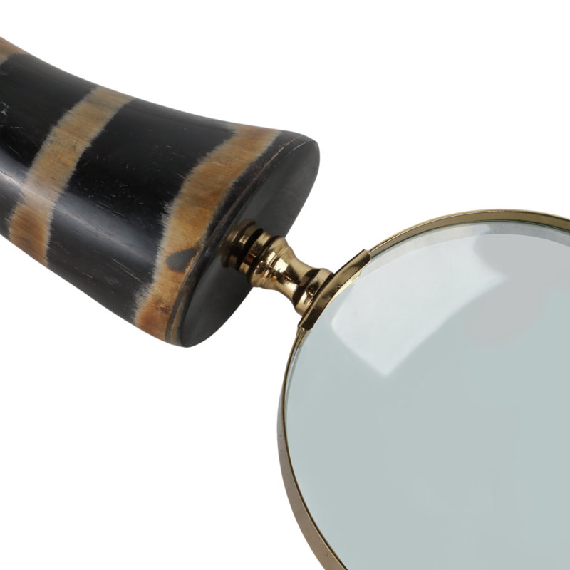 11" Pierre Horn Magnifying Glass